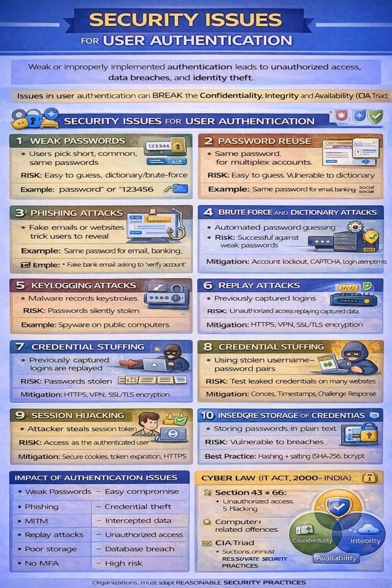 Security Issues for User Authentication - Dr. Balvinder Taneja