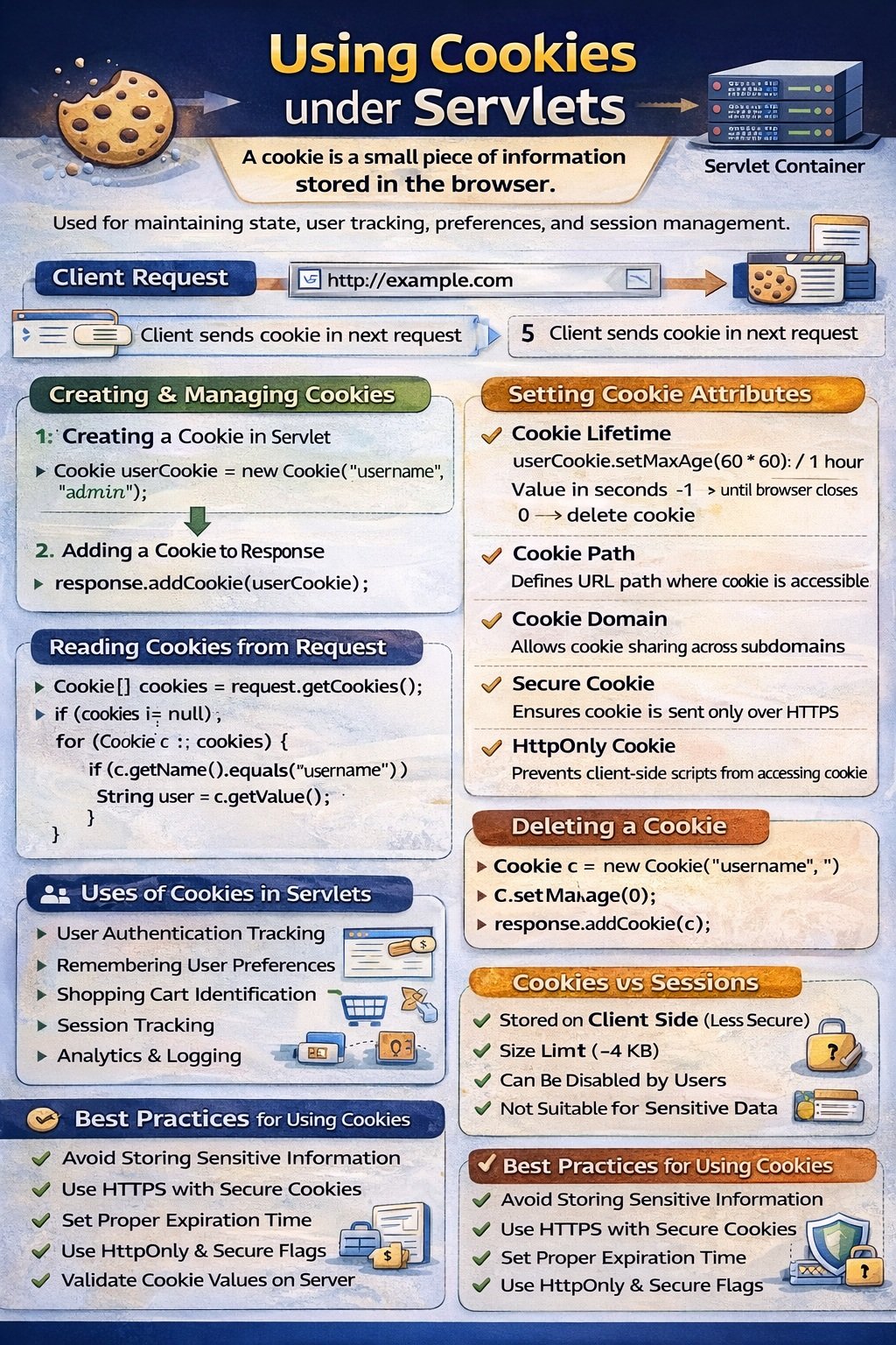 Servlet Cookie Simple Example Using Cookies under Servlets - Dr. Balvinder Taneja